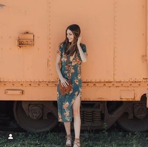 Floral Midi Dress